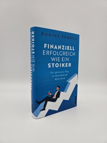 Buchcover und Innenansicht für das Buch: The Stoic Path to Wealth