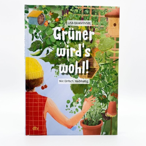 Buchcover und Innenansicht für das Buch: Grüner wird's wohl!