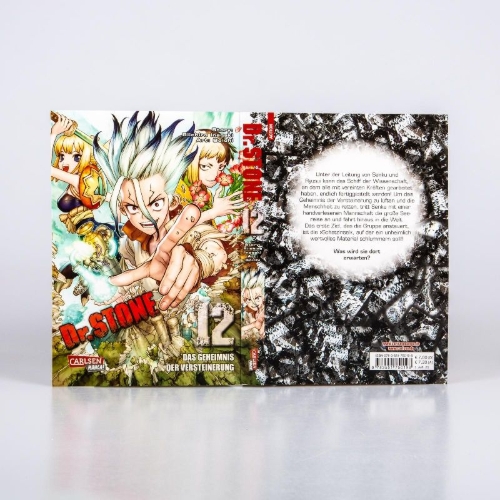 Buchcover und Innenansicht für das Buch: Dr. Stone