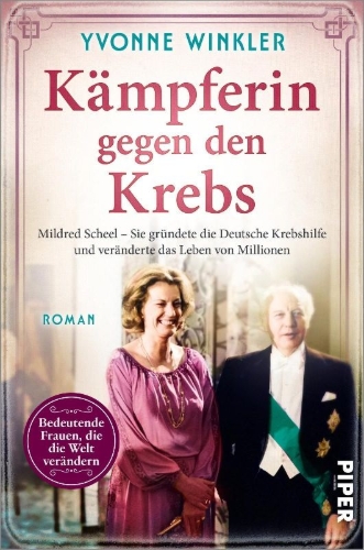 Buchcover und Innenansicht für das Buch: Kämpferin gegen den Krebs