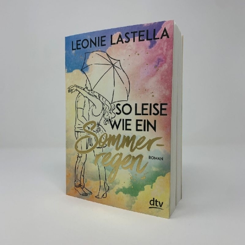 Buchcover und Innenansicht für das Buch: So leise wie ein Sommerregen