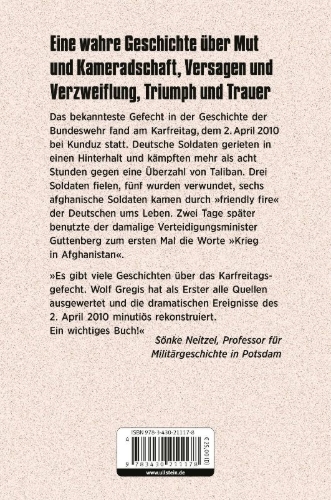 Buchcover und Innenansicht für das Buch: Das Karfreitagsgefecht