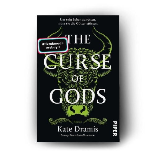 Buchcover und Innenansicht für das Buch: The Curse of Gods