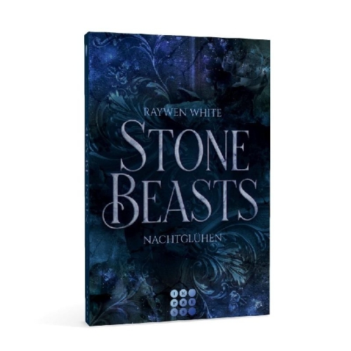 Buchcover und Innenansicht für das Buch: Stone Beasts 2: Nachtglühen