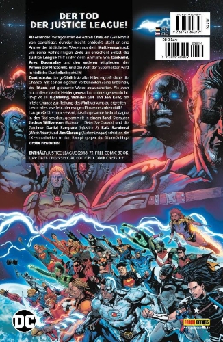 Buchcover und Innenansicht für das Buch: Justice League