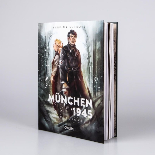 Buchcover und Innenansicht für das Buch: München 1945 Gesamtausgabe 1
