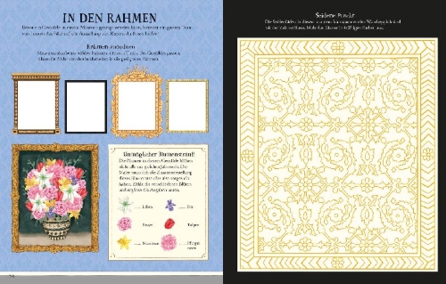 Buchcover und Innenansicht für das Buch: Ein Tag im Museum - Das Mitmachbuch