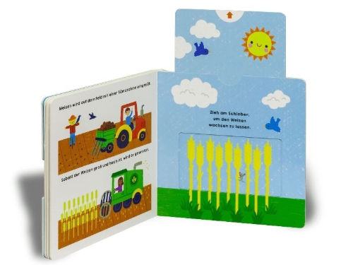 Buchcover und Innenansicht für das Buch: Watch me grow