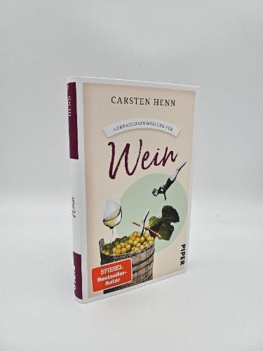 Buchcover und Innenansicht für das Buch: Gebrauchsanweisung für Wein