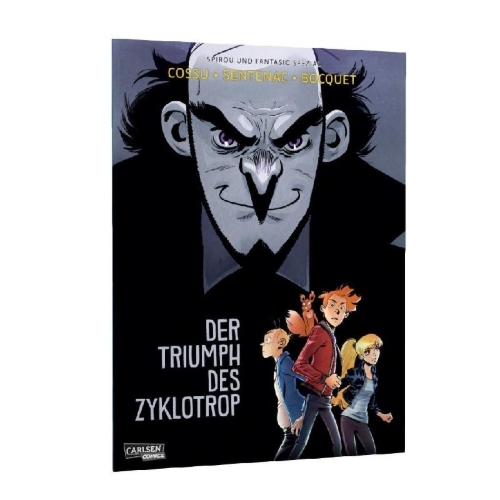 Buchcover und Innenansicht für das Buch: Le Triomphe de Zorglub