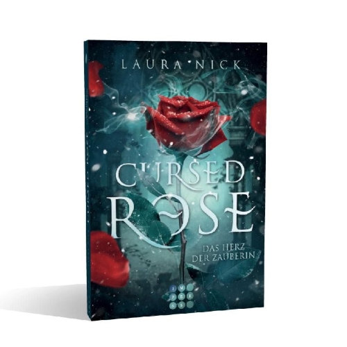 Buchcover und Innenansicht für das Buch: Cursed Rose. Das Herz der Zauberin
