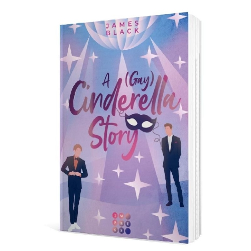Buchcover und Innenansicht für das Buch: A (Gay) Cinderella Story