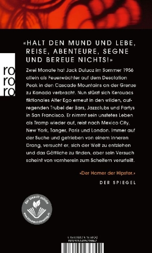Buchcover und Innenansicht für das Buch: Desolation Angels