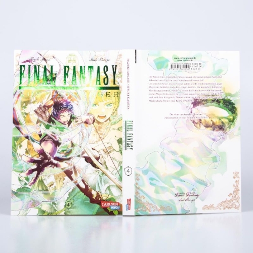 Buchcover und Innenansicht für das Buch: Final Fantasy Lost Stranger