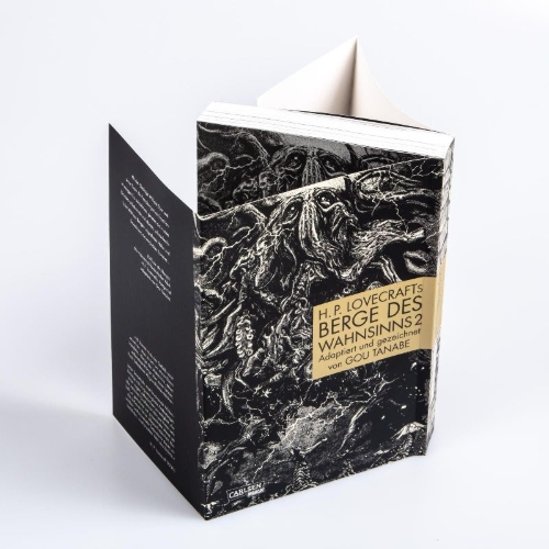 Buchcover und Innenansicht für das Buch: Kyoki no Sanmyaku Nite Lovecraft Kessakushu