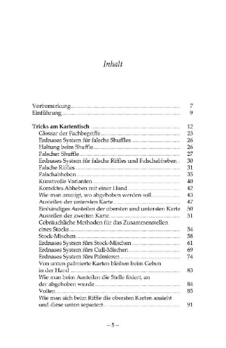 Buchcover und Innenansicht für das Buch: Der Experte am Kartentisch