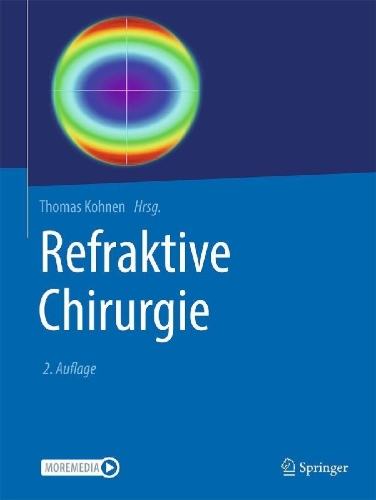 Buchcover und Innenansicht für das Buch: Refraktive Chirurgie
