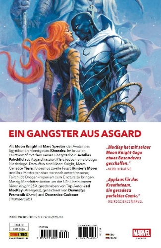 Buchcover und Innenansicht für das Buch: Moon Knight: Fist of Khonshu (2024) #6-#10