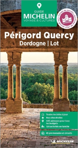 Buchcover und Innenansicht für das Buch: Michelin Le Guide Vert Perigord,Quercy