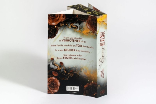 Buchcover und Innenansicht für das Buch: Burning Revenge