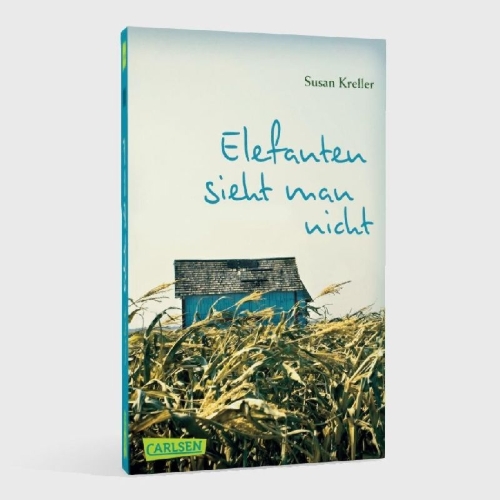 Buchcover und Innenansicht für das Buch: Elefanten sieht man nicht
