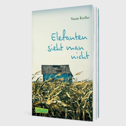 Buchcover und Innenansicht für das Buch: Elefanten sieht man nicht