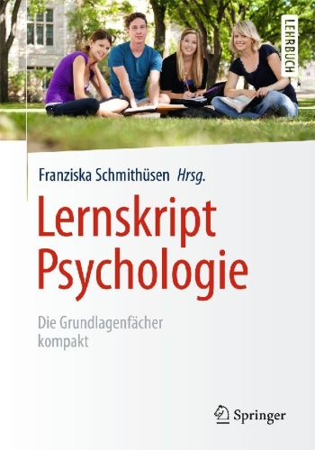 Buchcover und Innenansicht für das Buch: Lernskript Psychologie