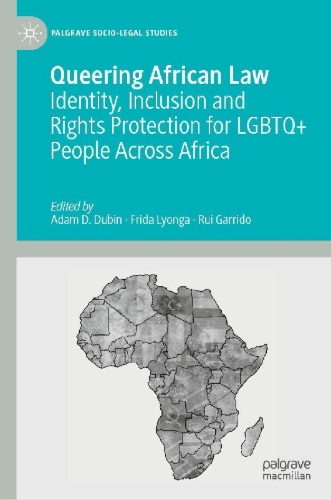 Buchcover und Innenansicht für das Buch: Queering African Law
