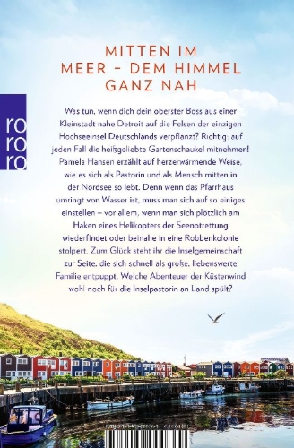 Buchcover und Innenansicht für das Buch: Die Inselpastorin