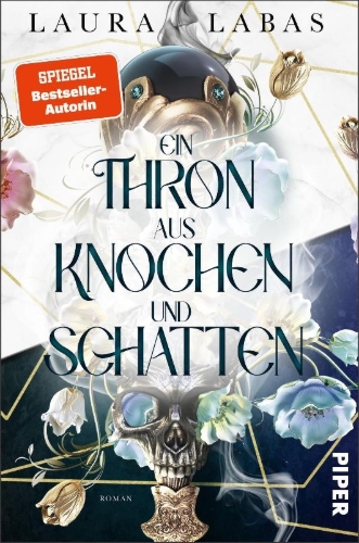 Buchcover und Innenansicht für das Buch: Ein Thron aus Knochen und Schatten