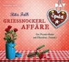 Buchcover und Innenansicht für das Buch: Grießnockerlaffäre