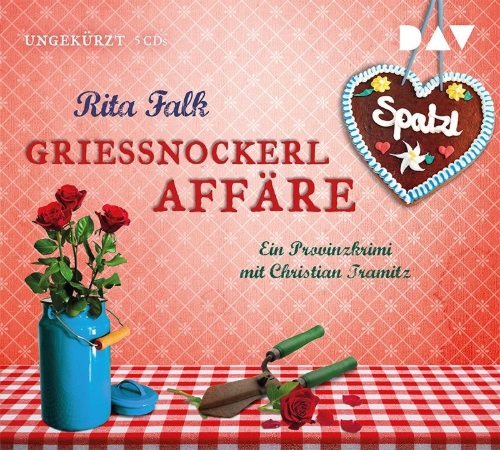 Buchcover und Innenansicht für das Buch: Grießnockerlaffäre