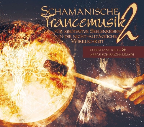 Buchcover und Innenansicht für das Buch: Schamanische Trancemusik 2
