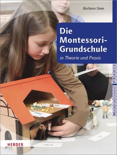Buchcover und Innenansicht für das Buch: Die Montessori-Grundschule