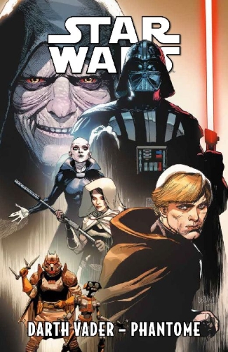 Buchcover und Innenansicht für das Buch: US-Star Wars: Death Vader (2020) #48-#50; Star Wars: The Phantom Menace 25th Anniversary Special (2024) #1