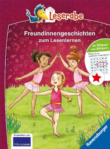 Buchcover und Innenansicht für das Buch: Leserabe Sonderausgaben - Freundinnengeschichten zum Lesenlernen