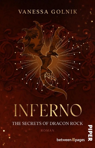 Buchcover und Innenansicht für das Buch: Inferno - The Secrets of Dracon Rock
