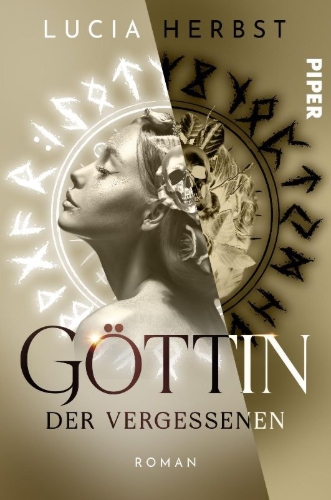 Buchcover und Innenansicht für das Buch: Göttin der Vergessenen