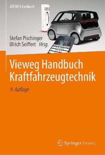 Buchcover und Innenansicht für das Buch: Vieweg Handbuch Kraftfahrzeugtechnik