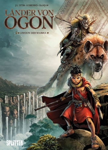 Buchcover und Innenansicht für das Buch: Terres d'Ogon 5