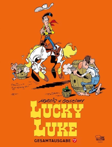 Buchcover und Innenansicht für das Buch: Lucky Luke - Nouvelle Intégrale