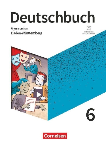 Buchcover und Innenansicht für das Buch: Deutschbuch Gymnasium - Baden-Württemberg - Ausgabe 2025 - 6. Schuljahr