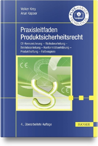 Buchcover und Innenansicht für das Buch: Praxisleitfaden Produktsicherheitsrecht