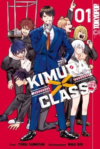 Buchcover und Innenansicht für das Buch: Kimura x Class 01