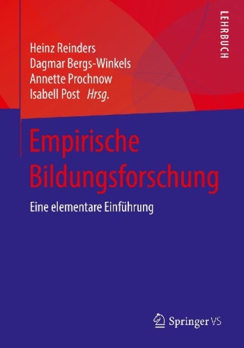 Buchcover und Innenansicht für das Buch: Empirische Bildungsforschung