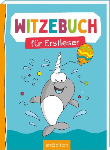 Buchcover und Innenansicht für das Buch: Witzebuch für Erstleser
