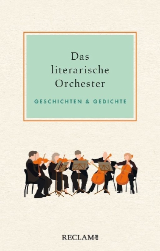Buchcover und Innenansicht für das Buch: Das literarische Orchester