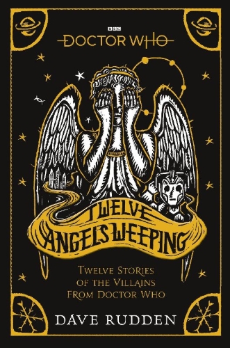 Buchcover und Innenansicht für das Buch: Doctor Who: Twelve Angels Weeping