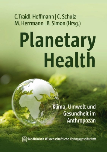 Buchcover und Innenansicht für das Buch: Planetary Health