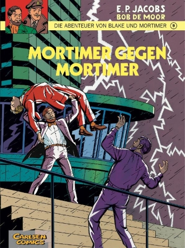 Buchcover und Innenansicht für das Buch: MORTIMER CONTRE MORTIMER                                   